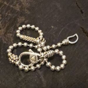 LAGOS caviar Beade Bracelet 14k And Sterling. EuC